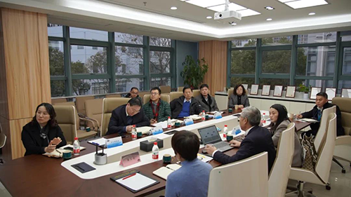 上海市浦东新区政府党组成员、副区长吴强，，，浦东新区科经委副主任李晓亮，，，张江治理局副局长吴俊，，，张江集团副总司理王凯荣等调研BJL平台