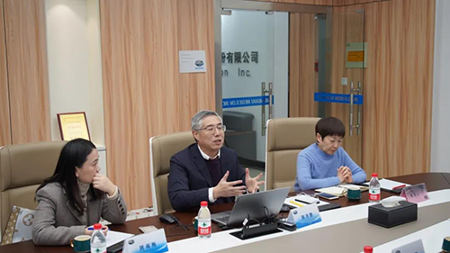 BJL平台生物医药首创人&CEO陈春麟博士，，，药效部执行主任董文心博士，，，公司事务部总监周南梅等