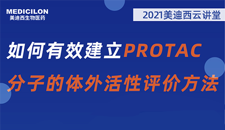 【云课堂】：怎样有用建设PROTAC分子的体外活性评价要领？？？？？